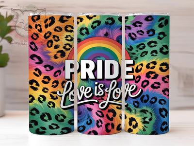 Love Is Love Rainbow Pride Tumbler Wrap, Rainbow Pride Wrap, LGBT Tumbler Design, 20oz Pride Tumbler, Pride Month Tumbler, Sublimation Tumbler Wrap, Equality Tumbler Design Sublimation Lara' s Designs 