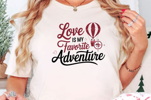 Love is my favorite adventure Sublimation Design Sublimation Regulrcrative 