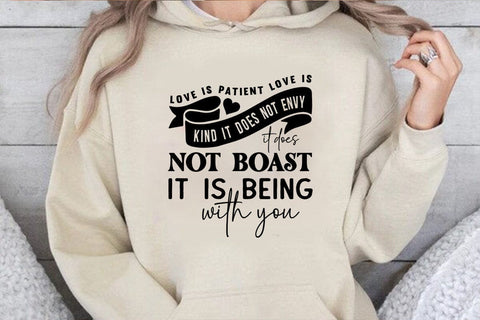 love is patient love is kind it does SVG Angelina750 