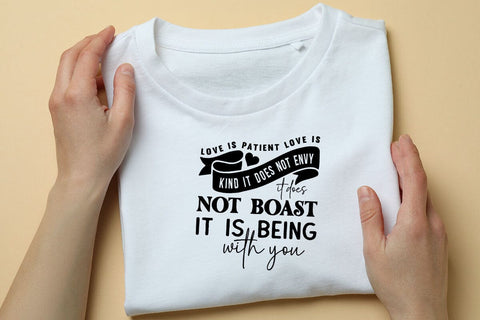 love is patient love is kind it does SVG Angelina750 