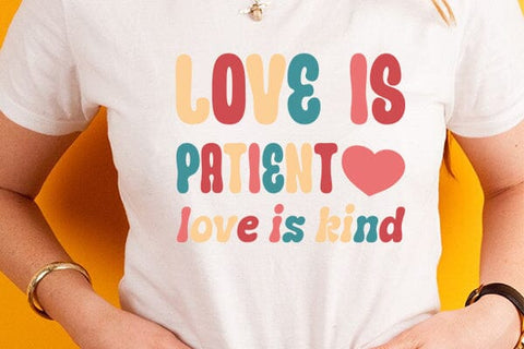 love is patient love is kind SVG Angelina750 
