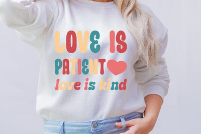love is patient love is kind SVG Angelina750 