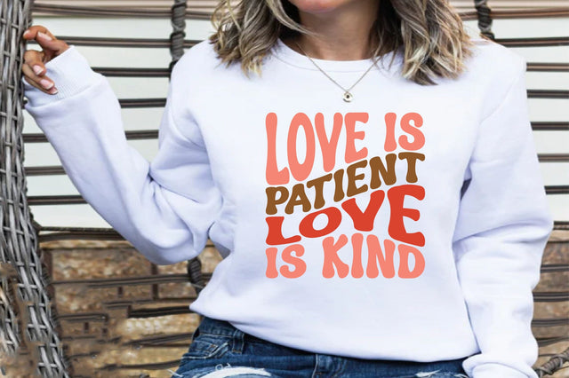 Love is Patient Love is Kind SVG nirmal108roy 