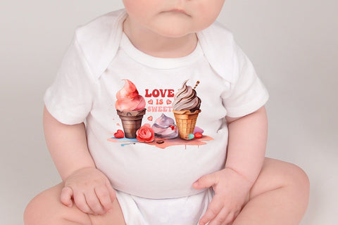 Love is Sweet - Valentine's Day Sublimation Sublimation CraftLabSVG 