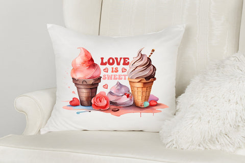 Love is Sweet - Valentine's Day Sublimation Sublimation CraftLabSVG 