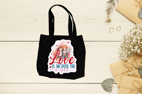 Love is worth Sticker Design Sublimation Regulrcrative 