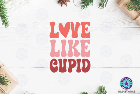 Love like cupid, Valentine's T-shirt, valentine's SVG, Valentine Quote Svg Design SVG FiveStarCrafting 