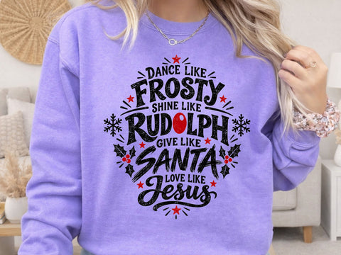 Love Like Jesus Holiday Quote PNG Design SVG DesignDestine 