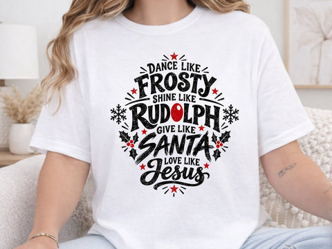 Love Like Jesus Holiday Quote PNG Design SVG DesignDestine 