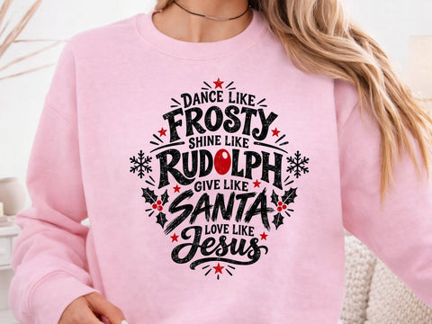 Love Like Jesus Holiday Quote PNG Design SVG DesignDestine 
