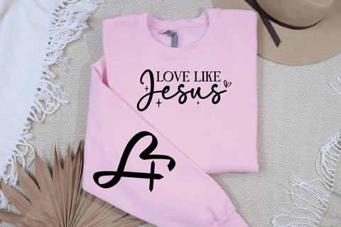 love like jesus Sleeve SVG Design SVG Designangry 