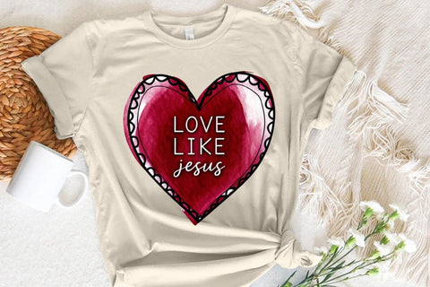 Love Like Jesus SVG Angelina750 