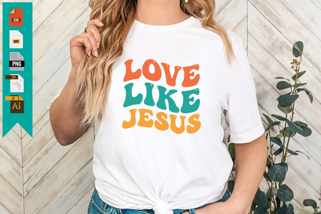 Love Like Jesus SVG Craftlabsvg24 