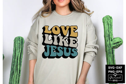 Love Like Jesus Svg Cut Files Creative Art SVG CraftlabSvg55 