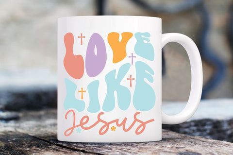 Love like jesus Svg Design SVG Regulrcrative 