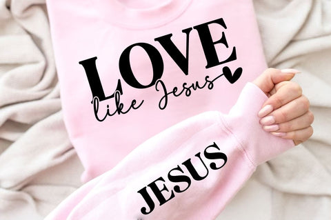 Love like jesus SVG Sleeve Design SVG Designangry 