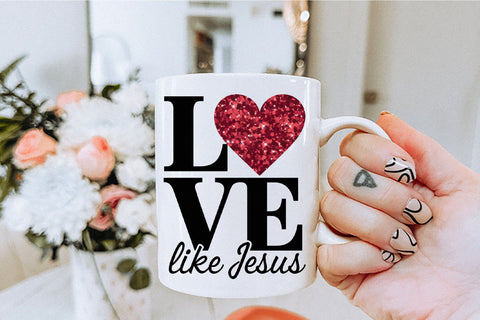 Love Like Jesus Valentine Png Sublimation Creativeart88 