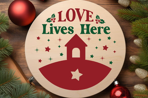 Love lives here SVG Angelina750 