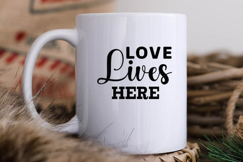 Love lives here SVG Angelina750 