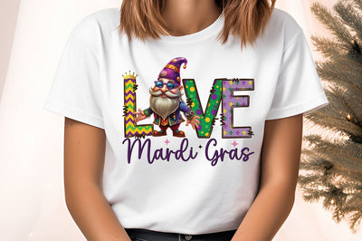 Love Mardi gras PNG Design Sublimation Designangry 