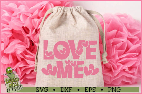 Love Me Hearts SVG File SVG Crunchy Pickle 
