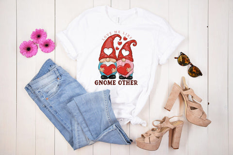 Love Me Like Gnome Other PNG Sublimation Sublimation CraftLabSVG 