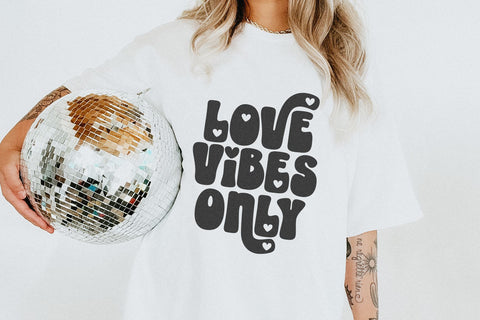 Love More - Retro Valentine's Day Font Font KA Designs 