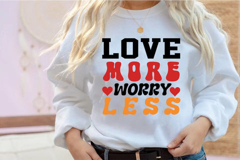 love more worry less SVG Angelina750 