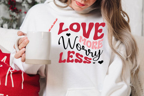 Love more worry less SVG Angelina750 