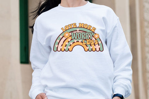 Love More Worry Less SVG Angelina750 