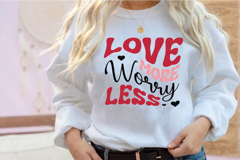 Love more worry less SVG Angelina750 