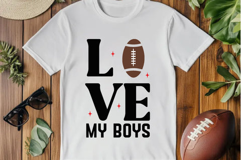 Love my boys , Football SVG Bundle, Football Mom SVG, Sports Mom SVG, Football Saying svg, Football Family svg, Football quotes design, Football Mom, Football Papa, Football funny design, Love Football, Football Heart, Game day svg, SVG farhad farhad 