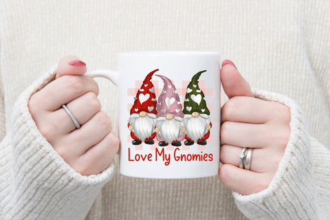 Love My Gnomies | Valentines Day Gnomes Sublimation Sublimation CraftLabSVG 