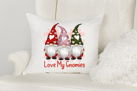 Love My Gnomies | Valentines Day Gnomes Sublimation Sublimation CraftLabSVG 