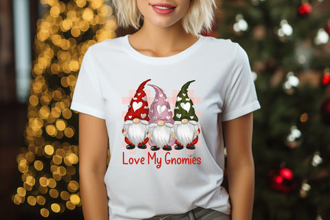 Love My Gnomies | Valentines Day Gnomes Sublimation Sublimation CraftLabSVG 