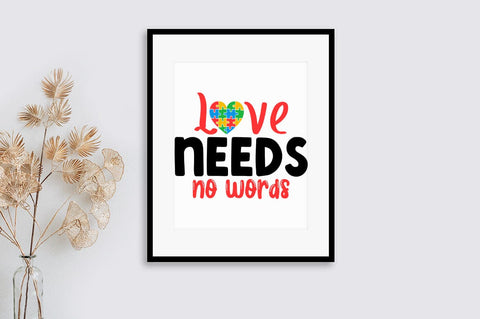 Love needs no words SVG Design SVG Designangry 
