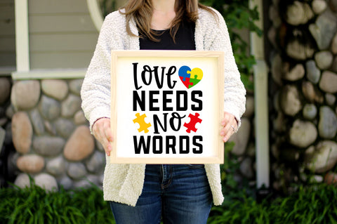 Love needs no words svg design SVG Regulrcrative 