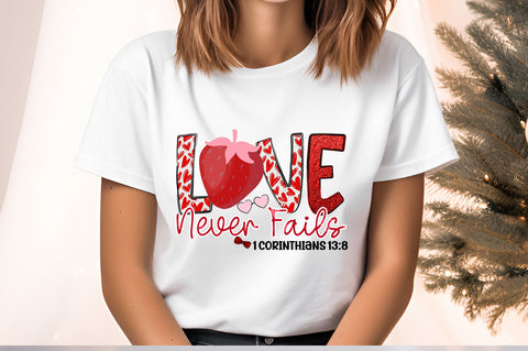 Love never fails 1 corinthians 13 8 PNG Design Sublimation Designangry 