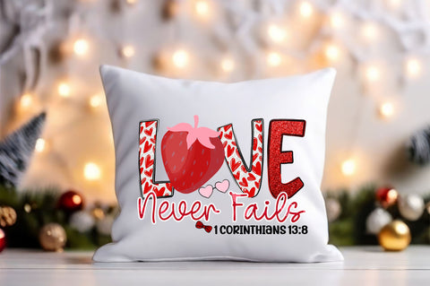 Love never fails 1 corinthians 13 8 PNG Design Sublimation Designangry 