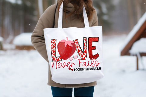 Love never fails 1 corinthians 13 8 PNG Design Sublimation Designangry 