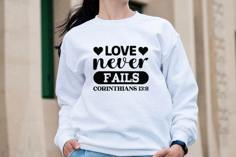 Love never fails corinthians 13 8 SVG Angelina750 