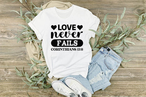 Love never fails corinthians 13 8 SVG Angelina750 