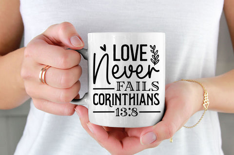 Love never fails corinthians Svg Design SVG Regulrcrative 