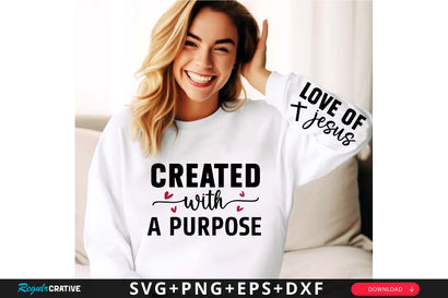 Love of jesus Sleeve SVG Design, Inspirational sleeve SVG, Motivational Sleeve SVG Design, Positive Sleeve SVG SVG Regulrcrative 