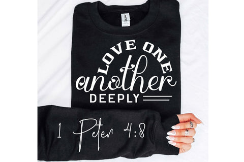 Love One Another Deeply SVG Design SVG Regulrcrative 