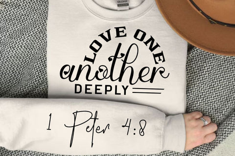 Love One Another Deeply SVG Design SVG Regulrcrative 