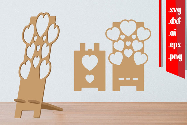 Love Phone Stand | Love Phone Holder SVG zafrans studio 