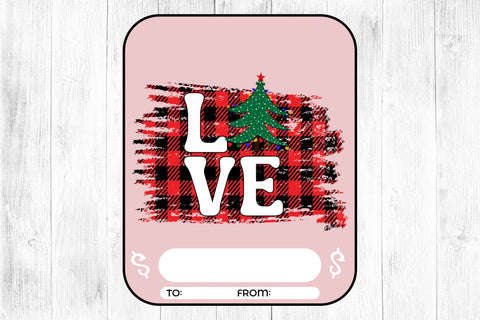 Love PNG Christmas Money Card Holder Sublimation CraftLabSVG 