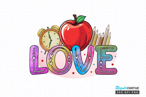 Love PNG Design Sublimation Regulrcrative 