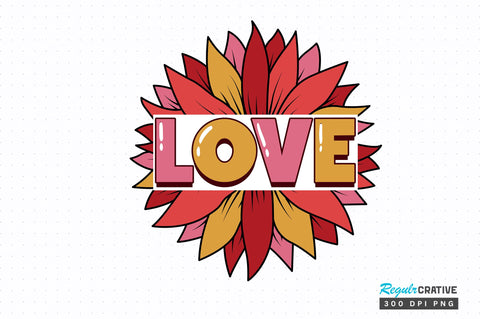 Love PNG Design Sublimation Regulrcrative 